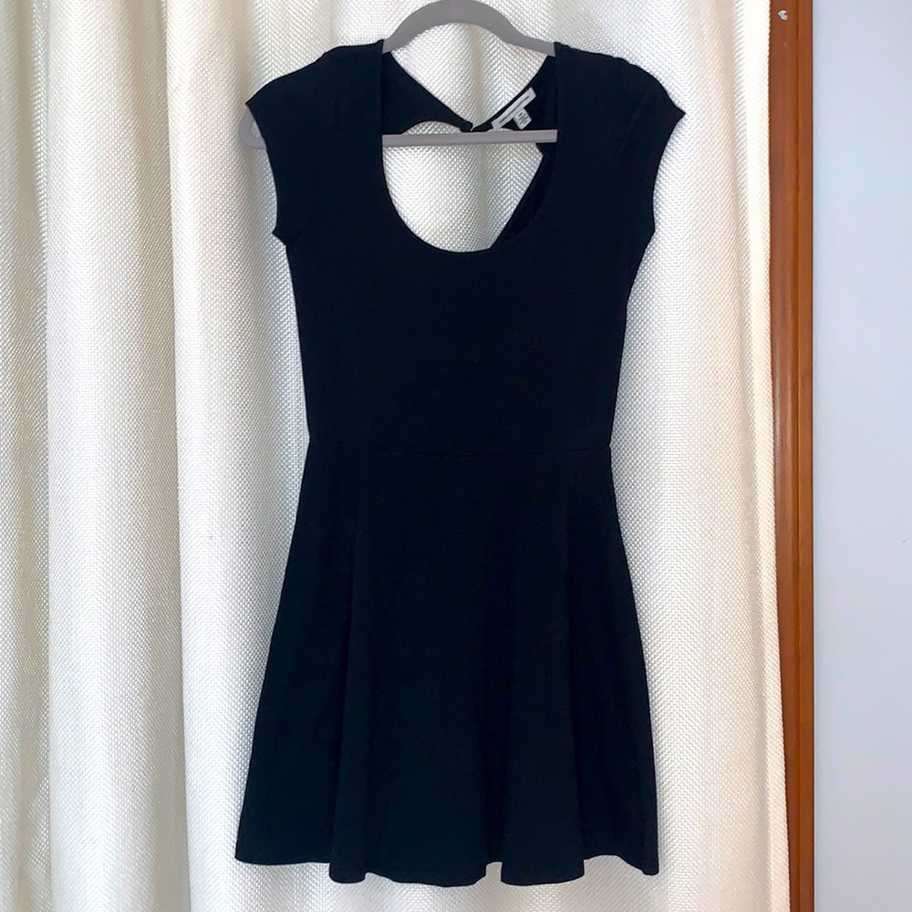 Classic Black Skater Dress